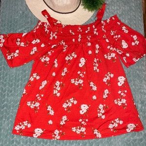 Melloday Top Red NWT